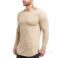 T-shirt manica larga stretta per uomo